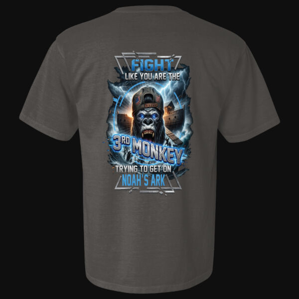 born again beast mode - Heavyweight Ring Spun Tee Thumbnail
