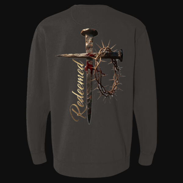 the cross  - Ring Spun Crewneck Sweatshirt Thumbnail